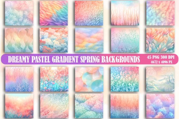Download Dreamy Pastel Gradient Spring Background - Premium Resources