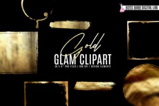Download Gold Foil Design Elements - Gold foil design Collection