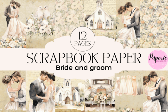 Download Wedding Scrapbook Paper - Wedding scrapbook Collection